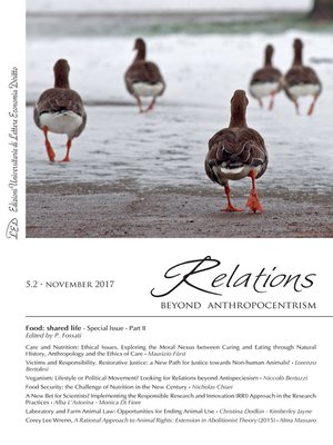 cover image of Relations. Beyond Anthropocentrism. Volume 5, No. 2 (2017). Food